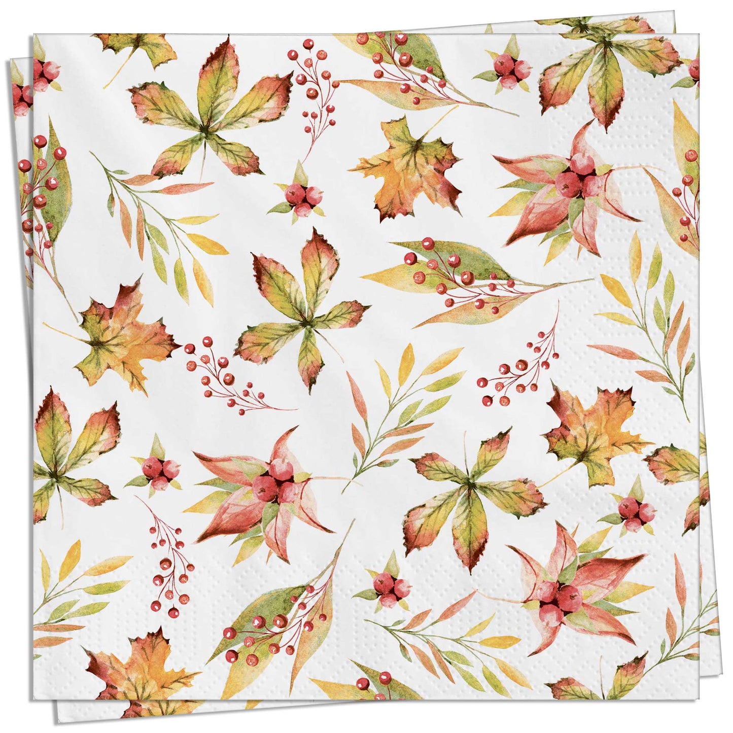 Autumn Romance Luncheon Napkin