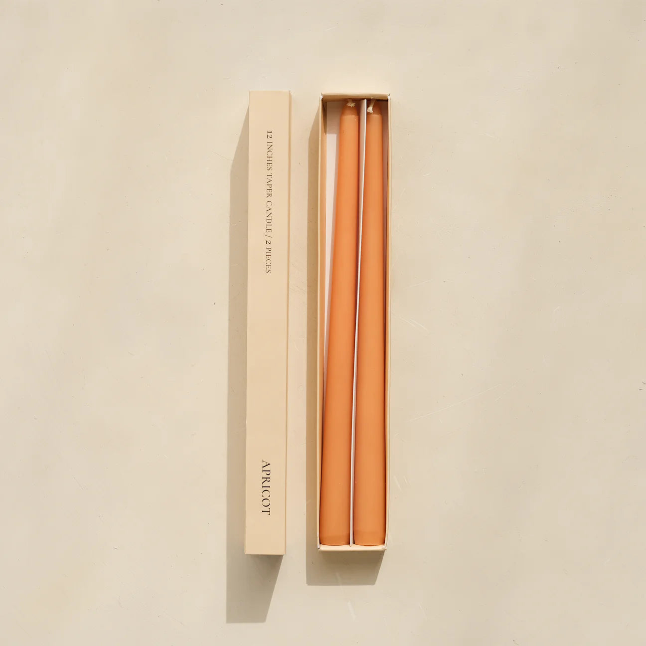 12 inch Soy Wax Taper Candles—Set of 2