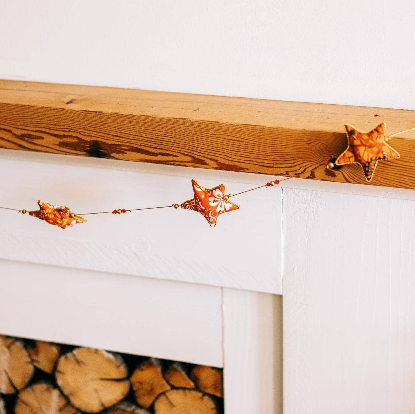Snowy Star Garland