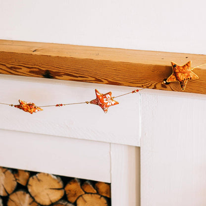 Snowy Star Garland