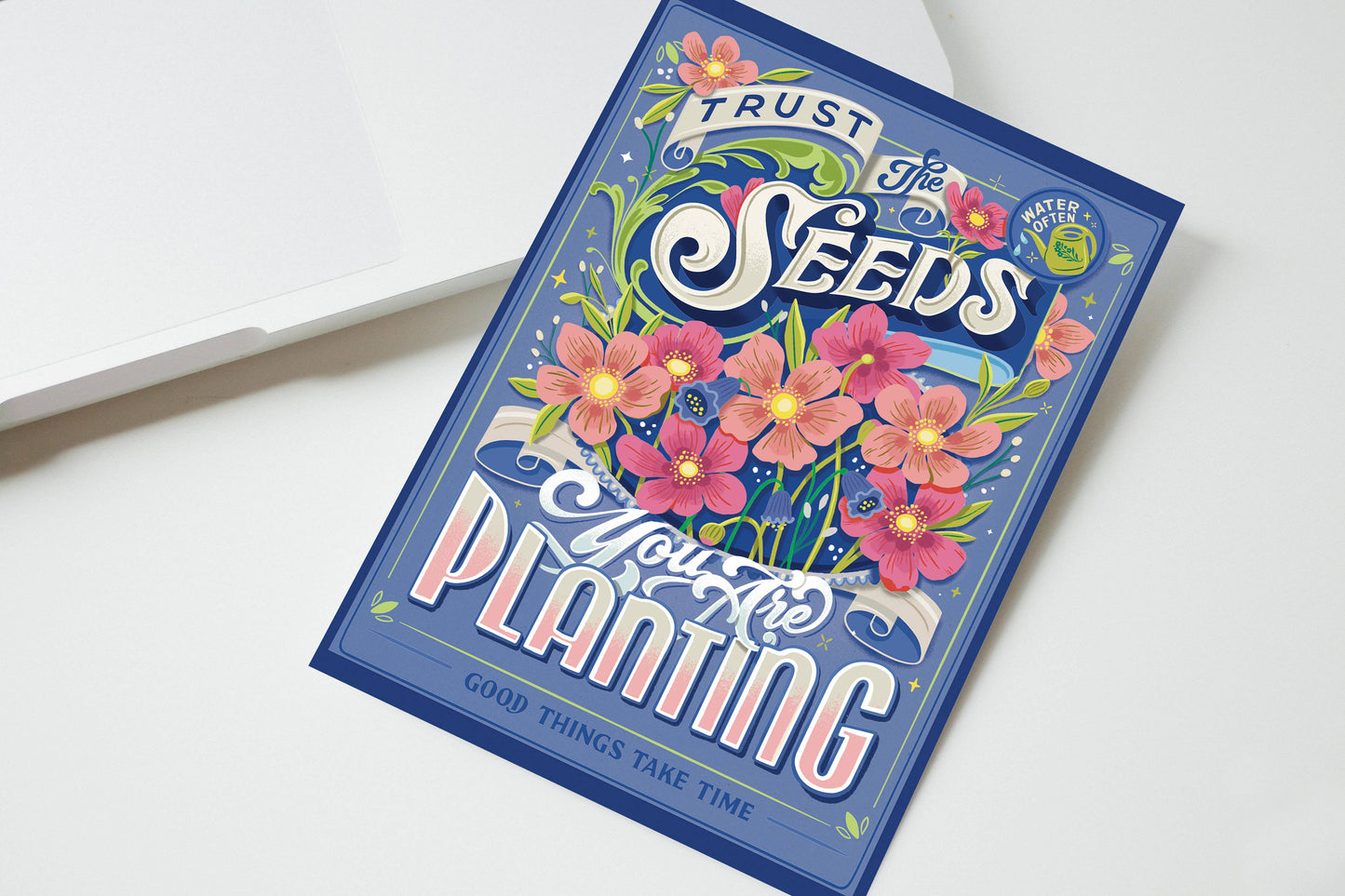 Everyday Greeting Card - Trust the Seeds You Are Planting