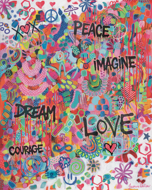 Pink Graffiti 250 Piece Puzzle