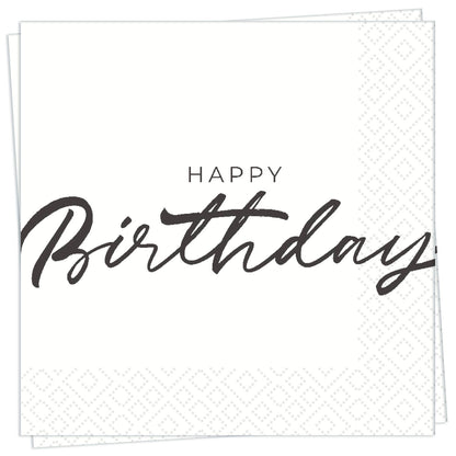 Happy Birthday Luncheon Napkin