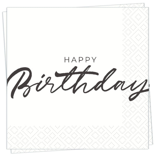 Happy Birthday Luncheon Napkin
