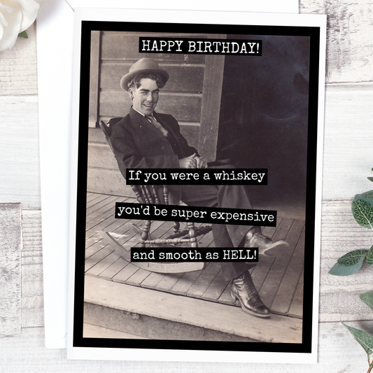 If You Were A Whisky-Birthday Card