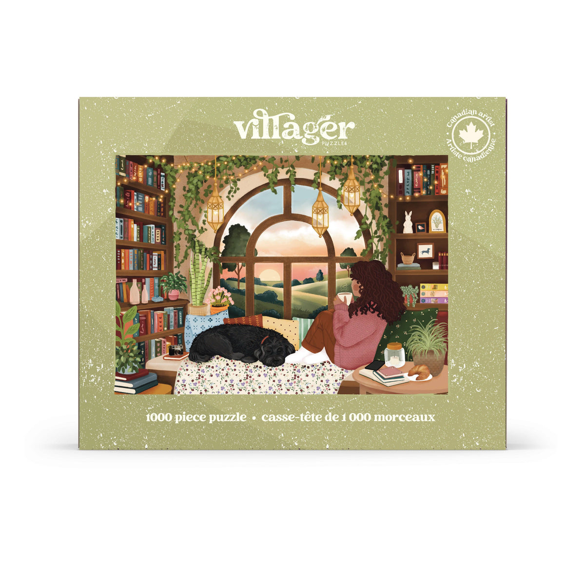 Book Nook 1000-Piece Puzzle