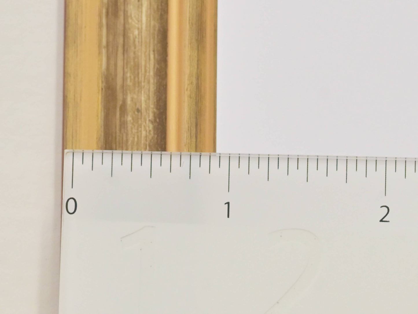 Gold Frame with Red Undertones