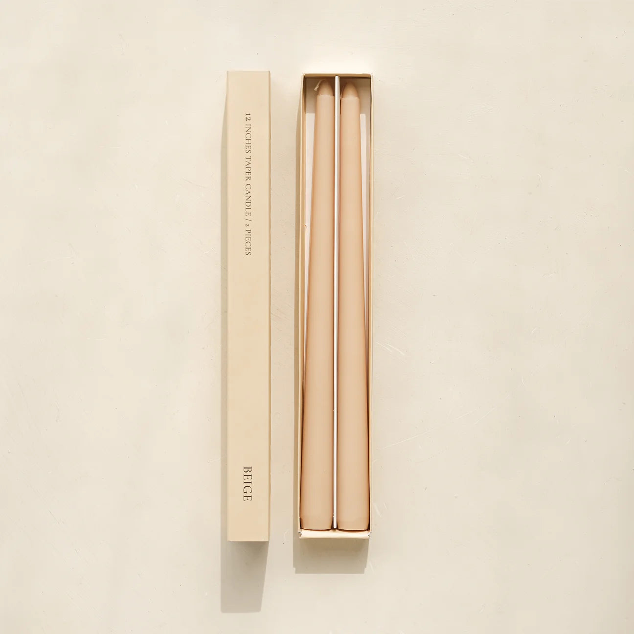 12 inch Soy Wax Taper Candles—Set of 2