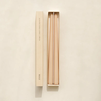 12 inch Soy Wax Taper Candles—Set of 2