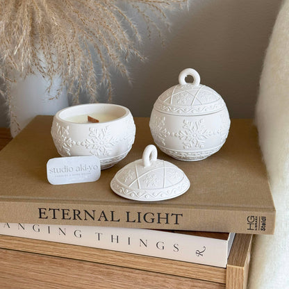 Winterberry Soy Wax Candle—Holiday Nostalgia