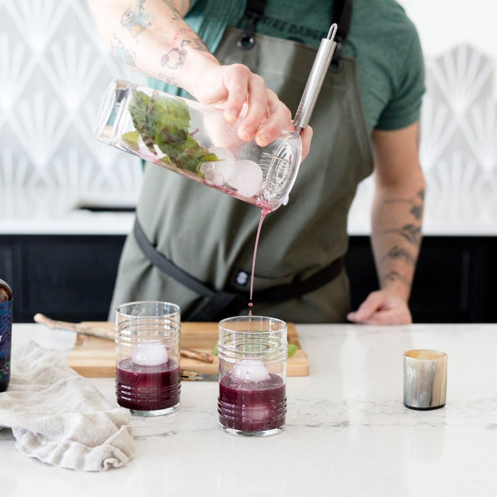 Blueberry Basil / Craft Cocktail Mixer