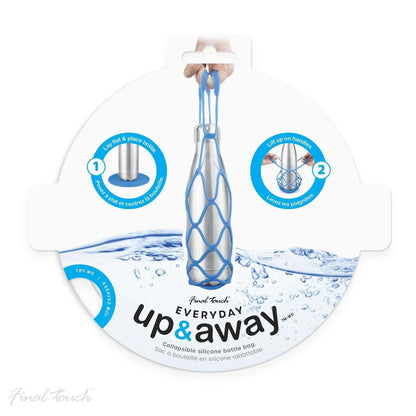 Collapsible Wine Bottle Bag—Silicone