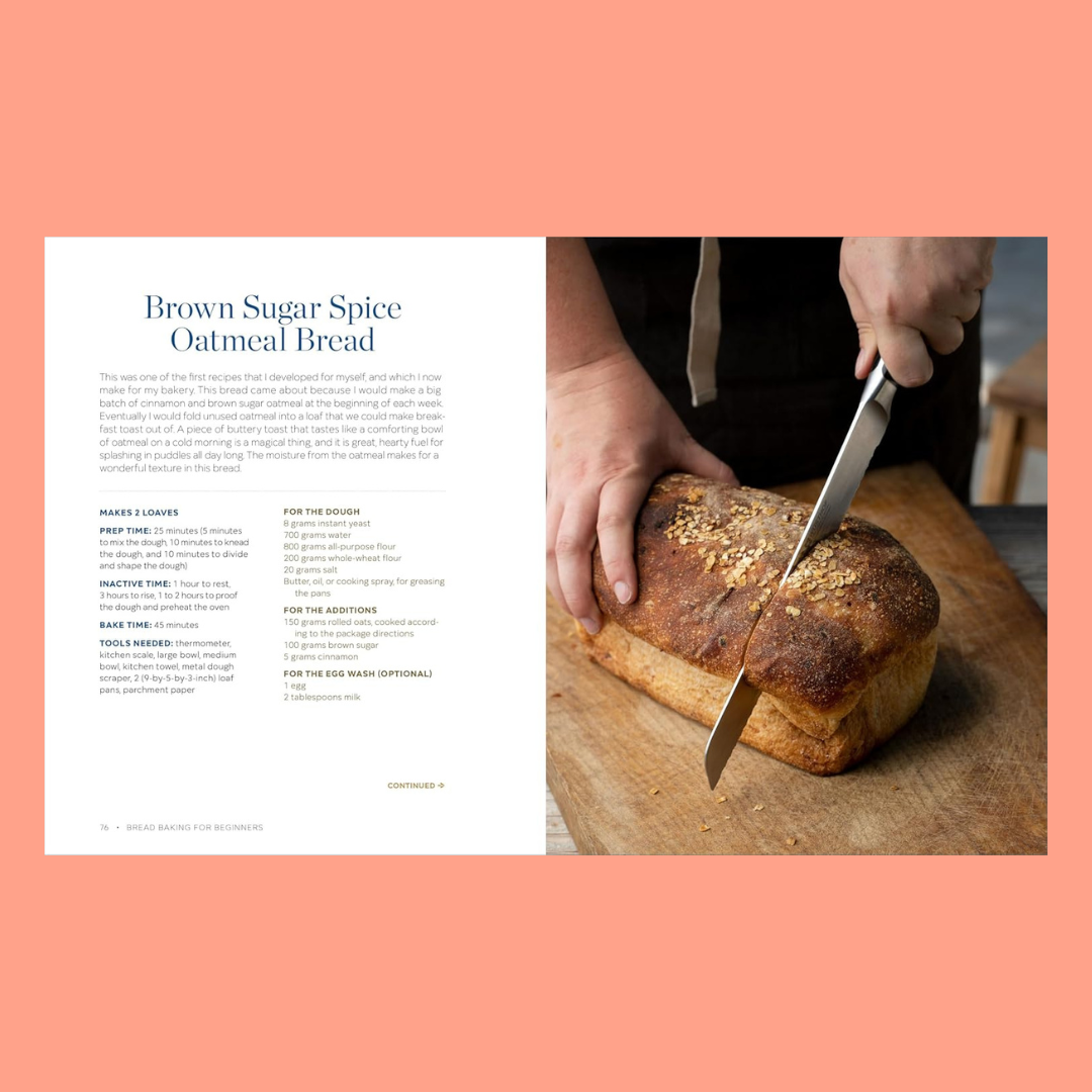 Bread Baking for Beginners: The Essential Guide to Baking Kneaded Breads, No-Knead Breads, and Enriched Breads