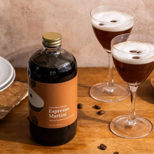 Espresso Martini Mixer for Cocktails and Mocktails, 16 fl oz