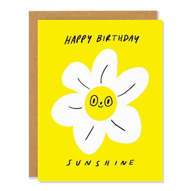 Sunshine Birthday - Greeting Card