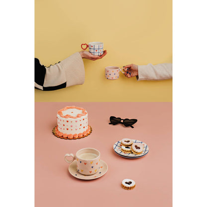 Sweet Hearts Appetizer Plate—6 inch