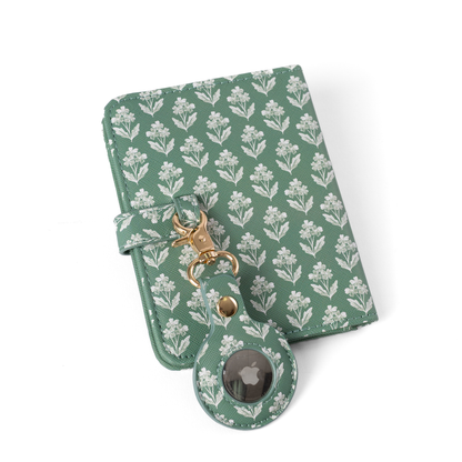 Forget Me Nots Sage Passport Cover