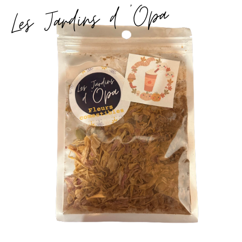 Autumn Spice & Edible Flower Blend