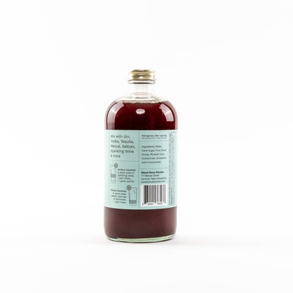 Strawberry & Rhubarb Mixer, 16 fl oz