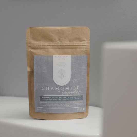 Chamomile Lavender Bath Soak, 10oz