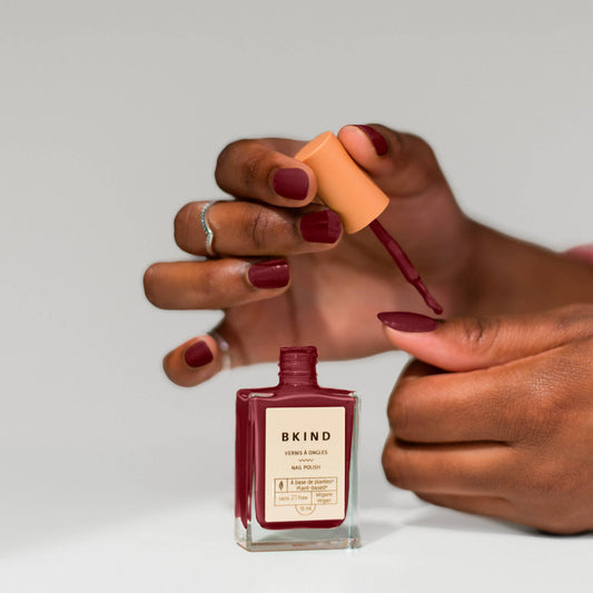 Burgundy Vegan & 21-free Nail Polish