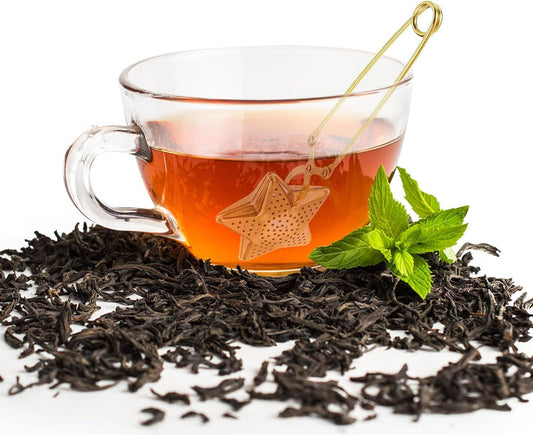 Gold Star Snap Tea Infuser with Handle, Loose Leaf Steeper