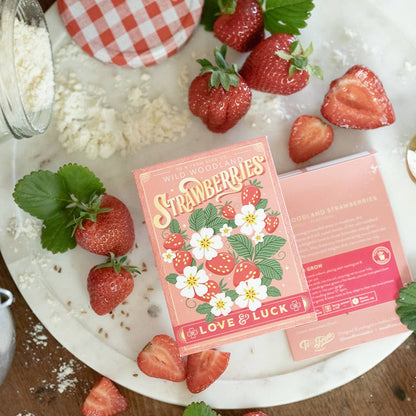 Wild Woodland Strawberry Seed Packet