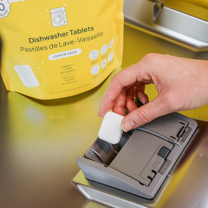 Lemon Dishwasher Tablets—50 Tablets
