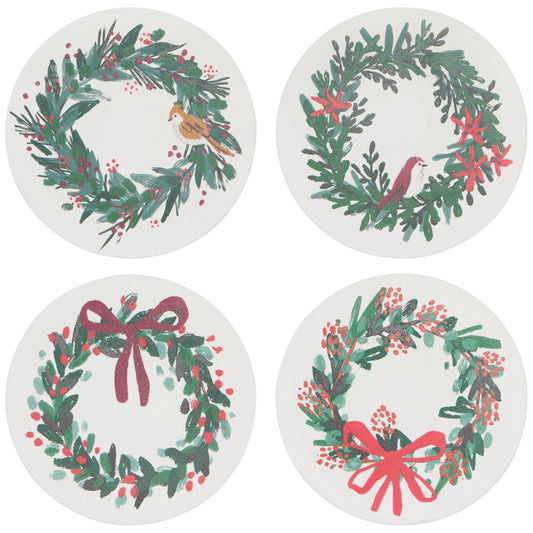 Christmas Soak Up Coasters—Set of 4