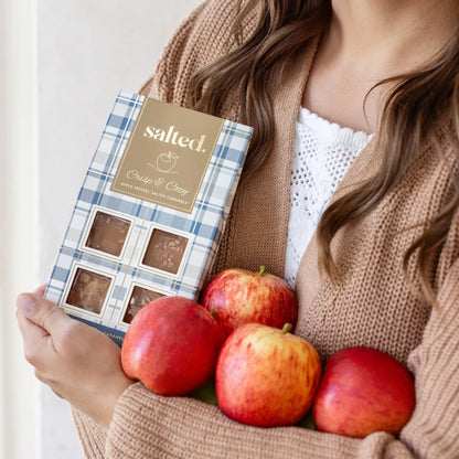 Crisp & Cozy Apple Pretzel Salted Caramels—4 Piece Box