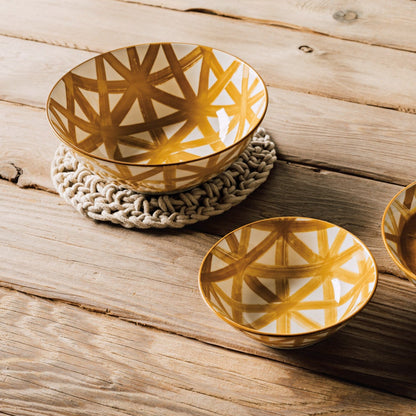 CrosshatchvBowl—Large, 8 Inch