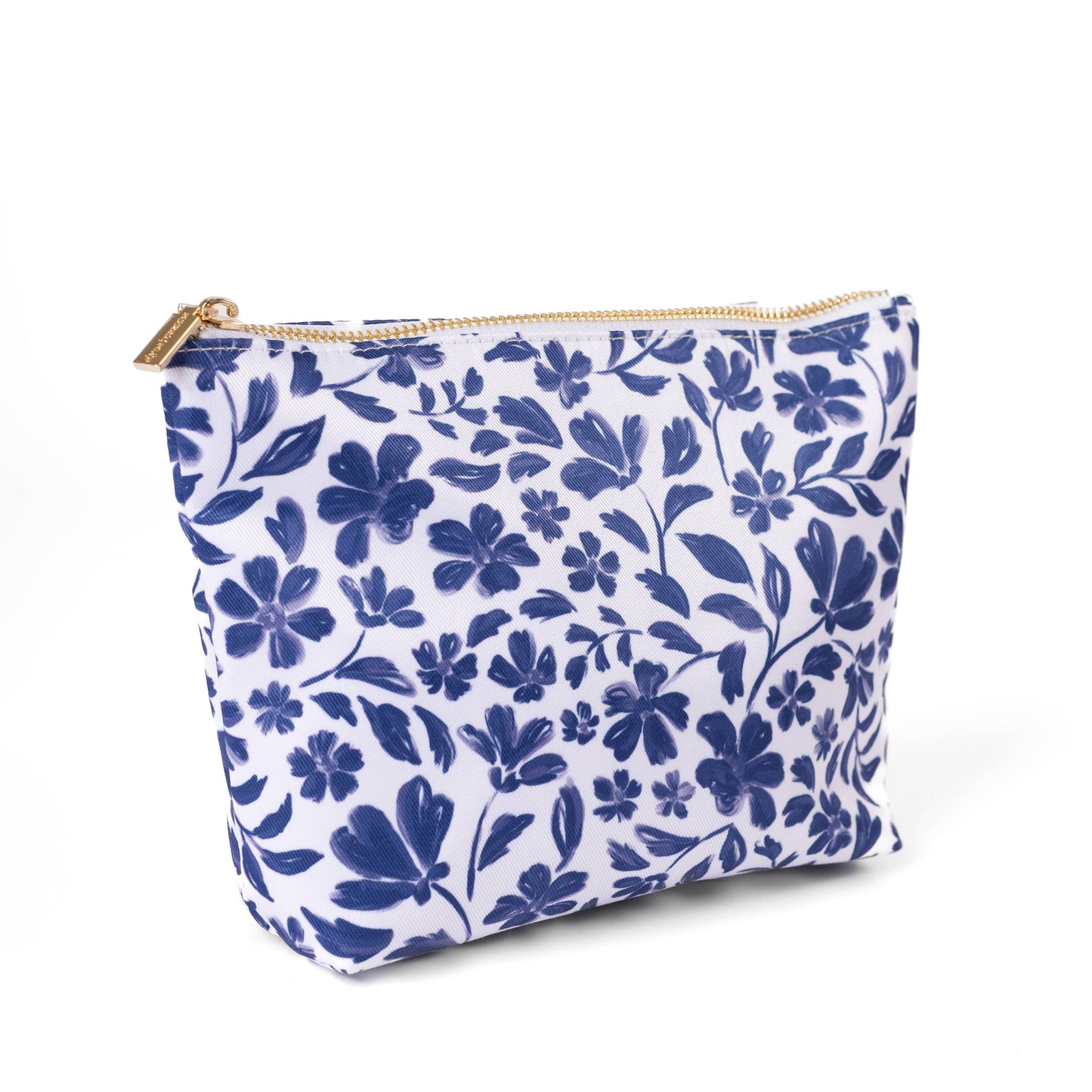 Porcelain Floral Carry-All Pouch