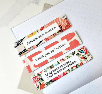 Summersault Bookmark Trio - Bookworm Quotes