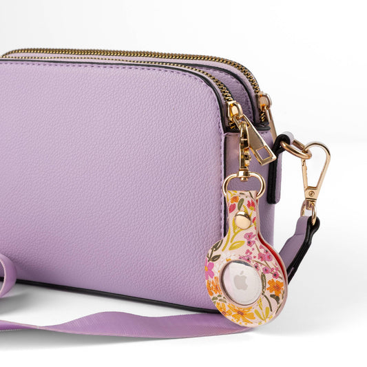 Primrose Petals AirTag Keychain