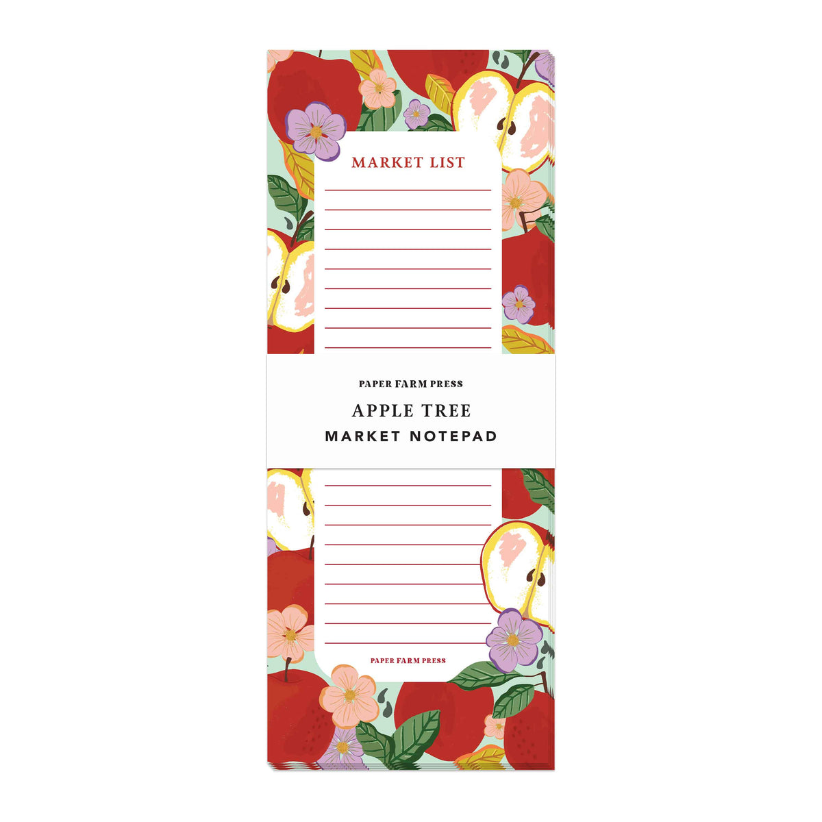 Apple Tree Market List Notepad