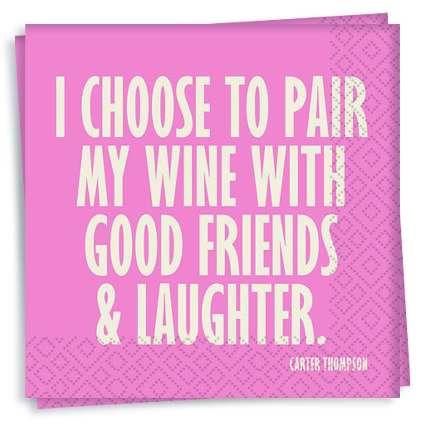 Good Friends Cocktail Napkin