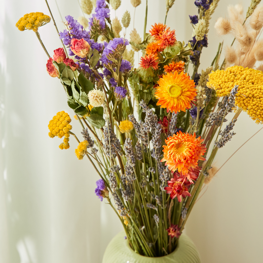 Large Sunset Harmony Dried Floral XL Bouquet