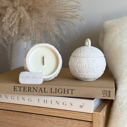 Winterberry Soy Wax Candle—Holiday Nostalgia