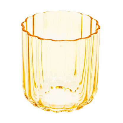Yellow Tumbler Gaia Drinking Glass