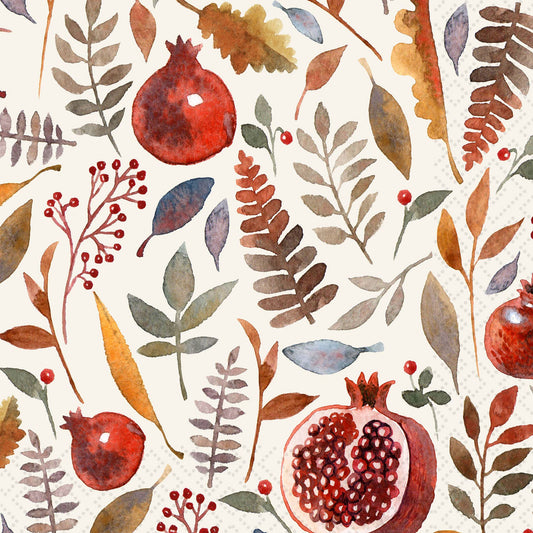 Pomegranate Cocktail Napkin