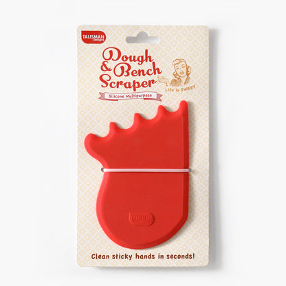 NEW! Dough & Bench Scraper – Silicone with Steel Core
