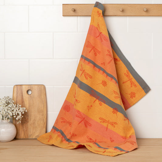 Dragonfly Jacquard Tea Towel