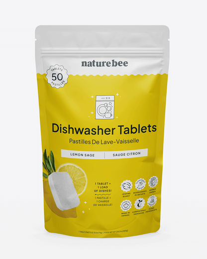 Lemon Dishwasher Tablets—50 Tablets