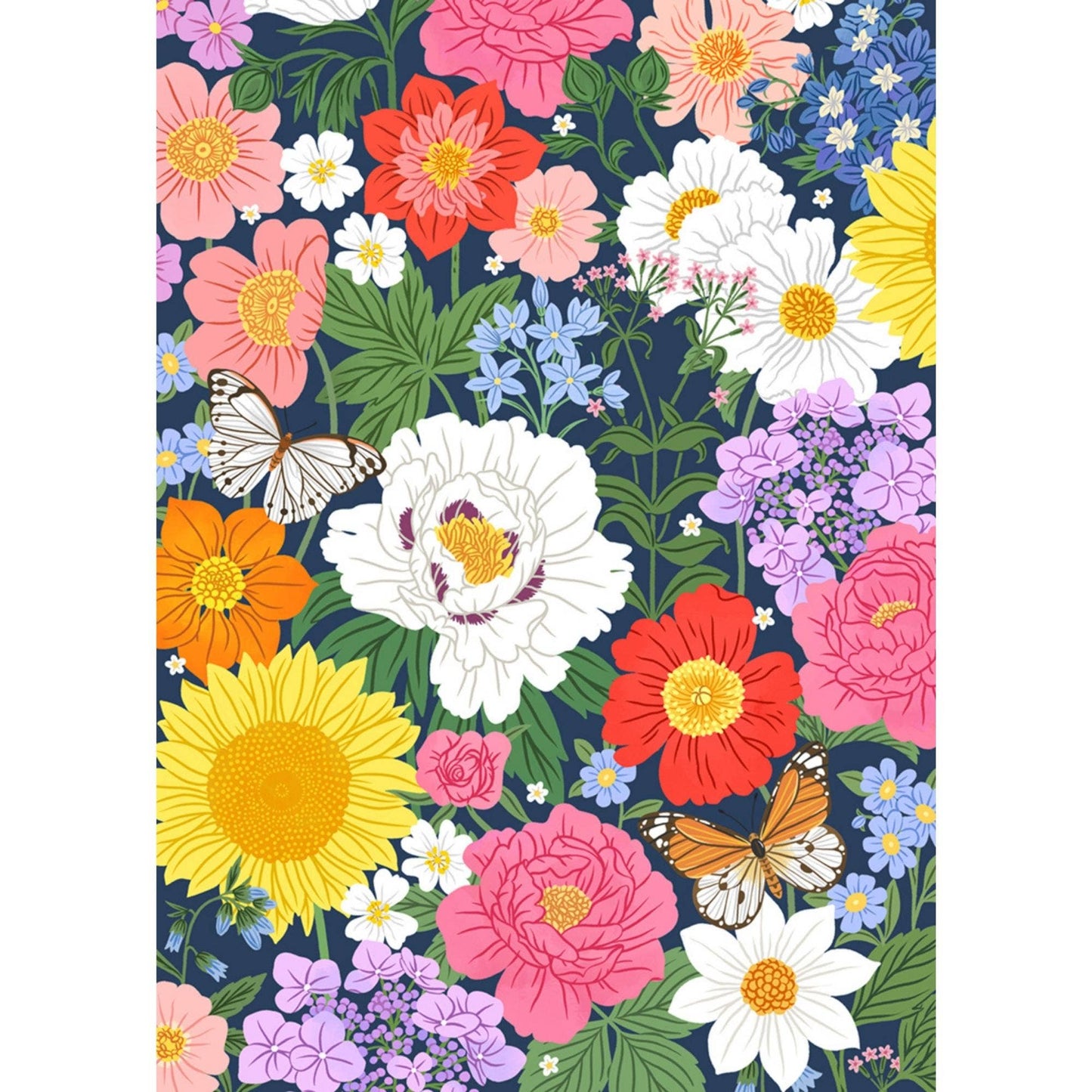 Midnight Blooms—500-Piece Puzzle