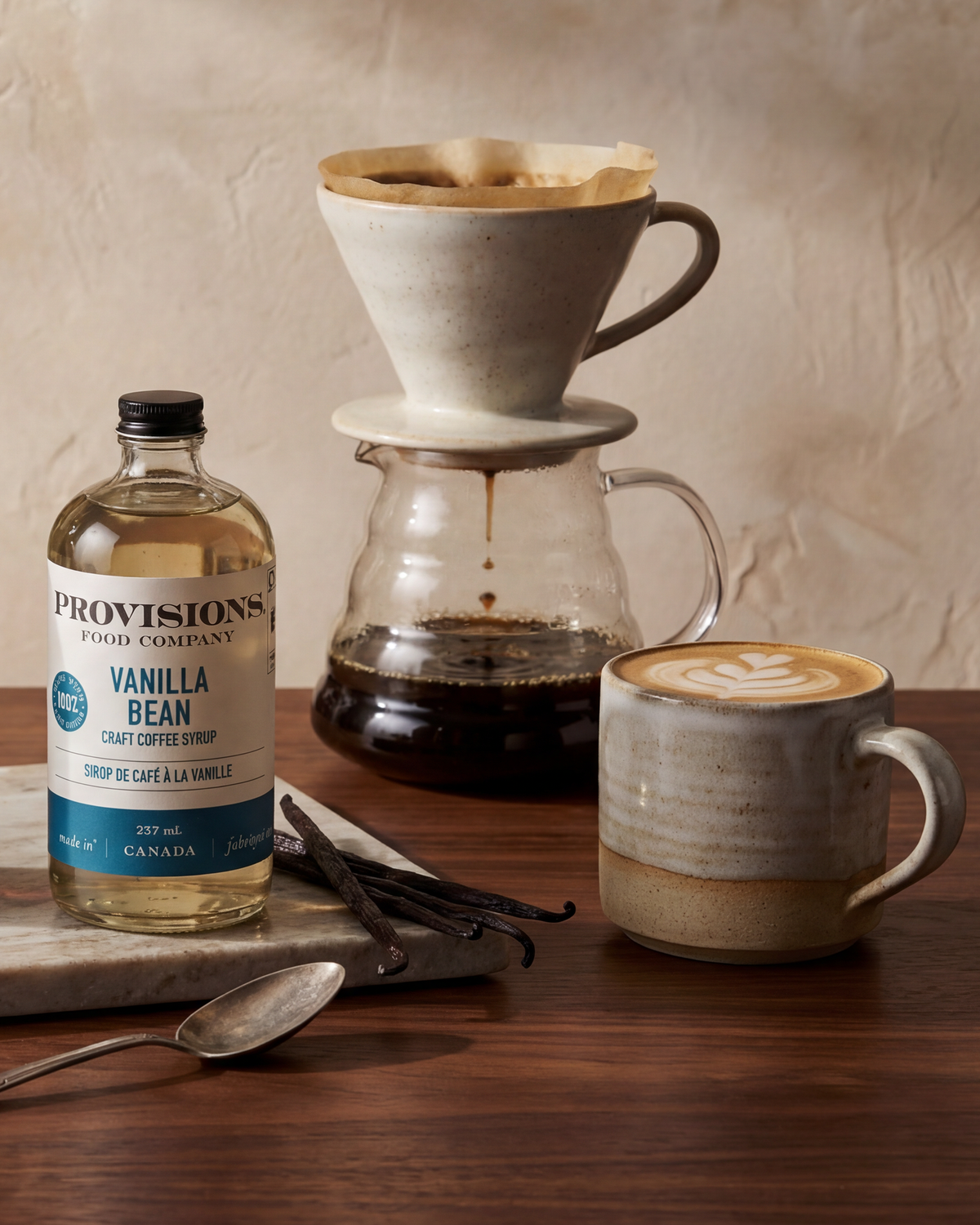 Vanilla Bean Craft Coffee Syrup