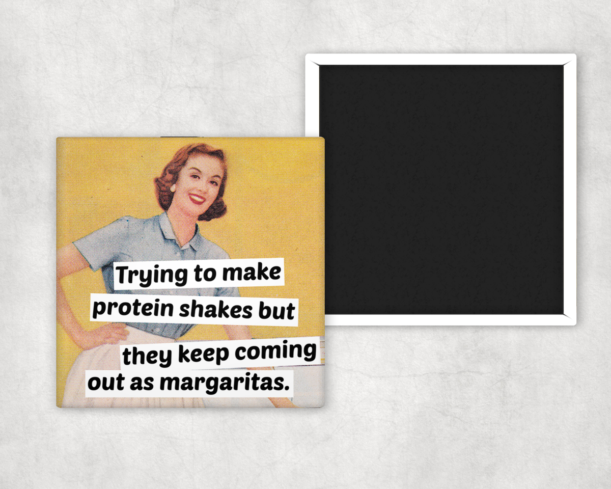 Magnet: Trying To Make Protein Shakes But They Keep..