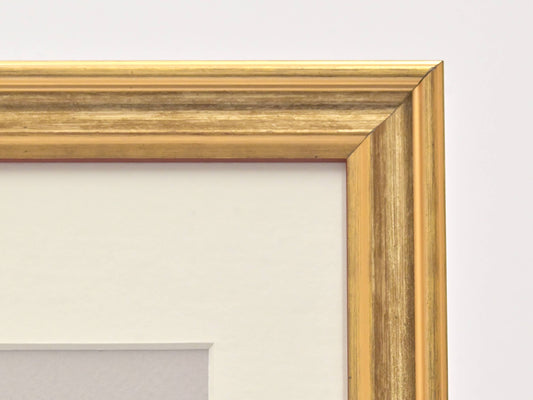 Gold Frame with Red Undertones