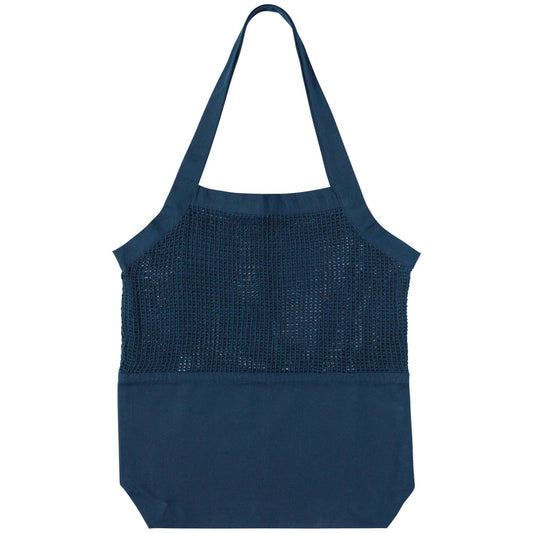 Midnight Blue Mercado Tote Bag