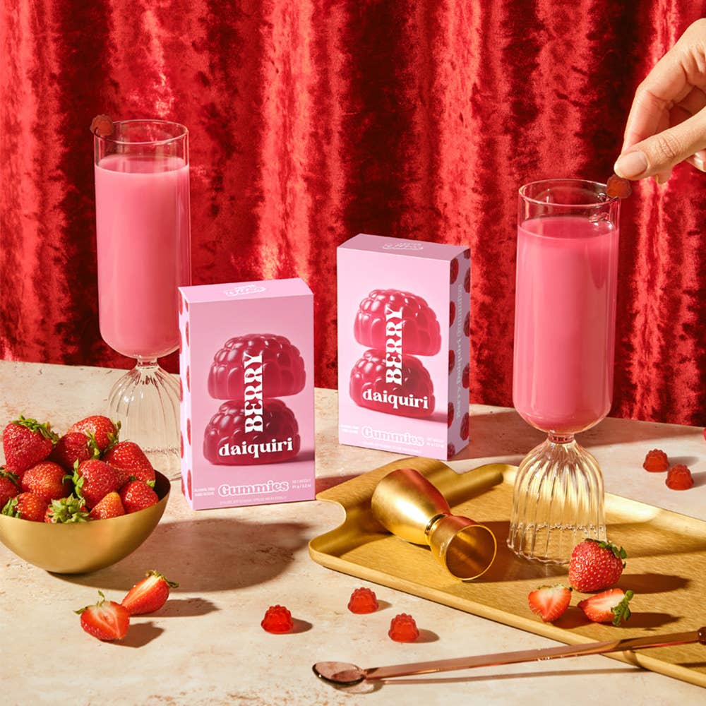 Berry Daiquiri Gummies—Alcohol-Free