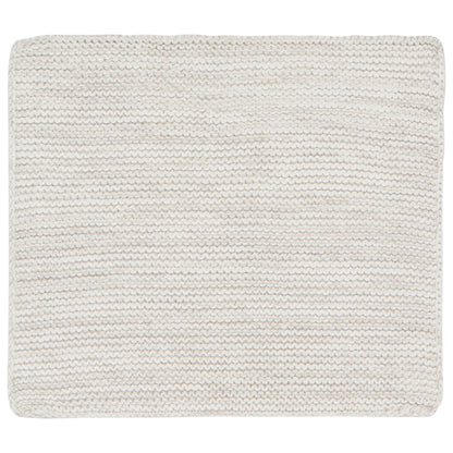Dove Gray Hand-Knit Cotton Dishcloths–Set of 2